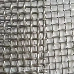 Stainless Steel Crimped Wire Mesh Screen, 316 Construction Steel Mesh Screen Using Crimped Wire Mesh Screen/ ss 304 Ss316 Crimp Wire Mesh thumbnail-3