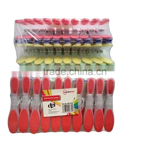 Good Touch Feeling Soft Grip Decorative Clothes Clip,pvc Coated Clip Quality Choice thumbnail-1