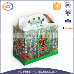 Custom Packaging Corrugated Cardboard Boxes for Fruit and Vegetable thumbnail-1
