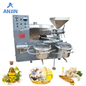 Rapeseed Oil Pressing Machine Sunflower Seeds Oil Presser Soybeans Extraction Screw Oil Press Machine thumbnail-3
