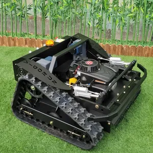 Remote Control Mower for Slopes, China Remote Controlled Lawn Mower Price, Remote Brush Mower for Sale thumbnail-5