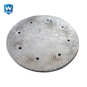 High Abrasion Resistant Hardfacing Wear Liners Chromium Carbide Overlay Cco Bimetallic Wear Plate thumbnail-5