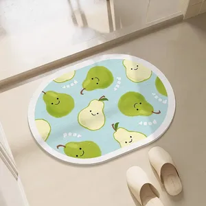 Custom Size Absorbent Diatomite Stone Shower Bathroom Mat Oem Odm Factory thumbnail-2