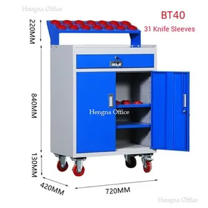 Custom Color Professional Steel Rolling Tool Chest With Drawers - EDJ003 for Tool Sets thumbnail-1