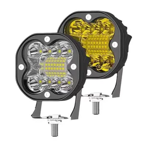 3Inch Led Work Spotlights 12V 24V 66W Headlights for Motorcycles Flood Led Bar Fog Lights for Car Truck 4x4 Off Road SUV ATV thumbnail-1