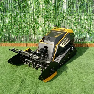 Orchard Inter-row Grass Control 1000mm Width 764CC Gasoline Engine Remote Control Flail Mower Mulcher Power String Trimmer thumbnail-2