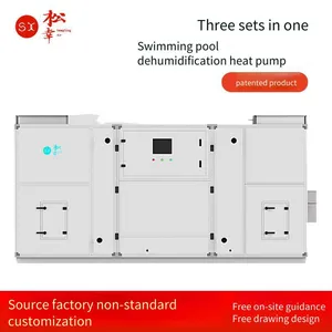 Indoor Swimming Pool Heat Pump Dehumidification Unit, Three-in-one Club Sauna Temperature Control and Constant Temperature Air Conditioning Equipment, Customizable thumbnail-4