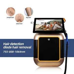 High-power 808nm Diode Laser Hair Removal Device Featuring Skin Analysis Technology thumbnail-5
