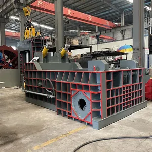 Y81 Series Heavy Duty Hydraulic Scrap Metal Baler Horizontal Metal Recycling Compactor Machine thumbnail-3