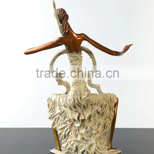 Patented Home Decoration Bronze Figure Statue Abstract Sculpture thumbnail-3