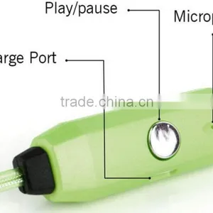 Recharge LED Glow 3.5mm Earphone(Metal-Back) thumbnail-2