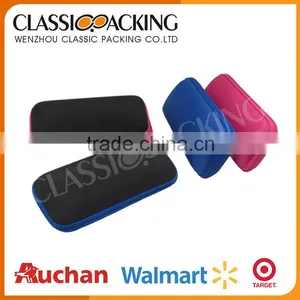Blue Color Eva Optical Eyewear Case With Zipper thumbnail-1