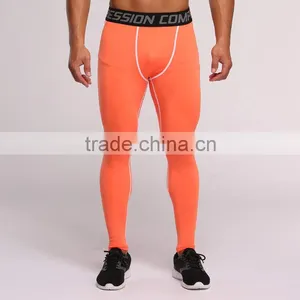 (OEM/ODM Factory)Compression Base Layer Tights Adult Sport Compression Performance Body Fit Pants Quality Choice thumbnail-1
