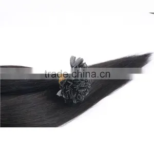 Hot Selling v Shape Remy Human Hair Pre Bonded Hair Extensions Supplier's Choice thumbnail-2