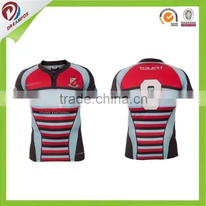 Custom National Hot Sales Rugby Jersey Fabric, Spain Rugby Jersey thumbnail-4
