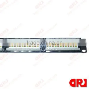 Cat6 Female UTP 24 Ports With LED Light Patch Panel thumbnail-2