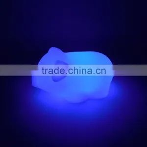 Lovely Plastic PIG Style Multicolor LED Light For Promotiom Gift thumbnail-5