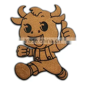 Hot Sale! Wood Fabric Laser Automatic Machine for Trade Mark Cutting thumbnail-5