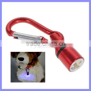 Promotion Gift Pet Neck Location LED Flash Light Carabiner Lamp thumbnail-1