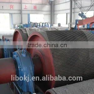 Dia 500mm Rubber Drive Roller Pulley thumbnail-1