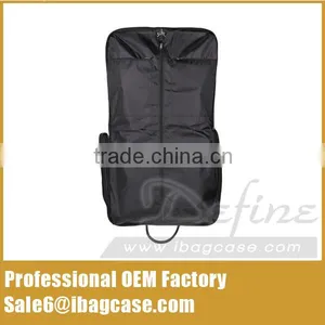 Foldable Travel Garment Bag for Suit And Dresses With Pocket thumbnail-4