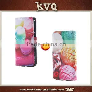 New Design Double-Side Leather Case Cover for Apple IPhone Samsung Galaxy thumbnail-1