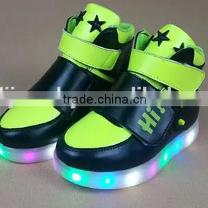 2016 Led Flashing Light Shoes Kids Led Flash Shoes thumbnail-3