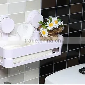 AN617 ANPHY Toilet Wall Mounted Coner Plastic Multifuction Storage Cases Shower Shelf thumbnail-3