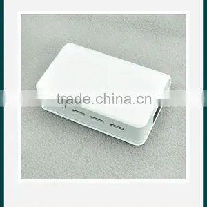 New Intelligent 4-port Usb Travel Charger With UL,CE,FCC Approved for IPhone, IPAD,Samsung,HTC thumbnail-1