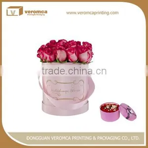 China Supplier Cylindrical Flower Tube Box Waterproof Flower Gift Box thumbnail-1