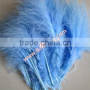 Wholesale Cheap DIY Craft Turkey Marabou Feather For Feather Mask And Feather Boa thumbnail-3