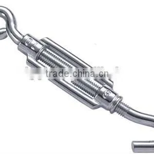 European Type Zinc Plated Die Cast Stainless Steel Turnbuckle DIN1480 Hook and Eye thumbnail-2