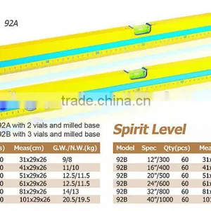 Top Quality Promotional Magnetic Spirit Level thumbnail-1
