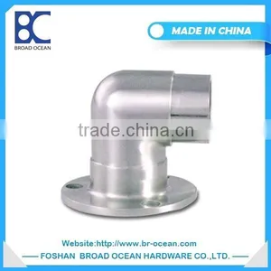 90 Degree Handrail Floor Flange/stainless Steel Handrail Floor Flange FR-25 thumbnail-1