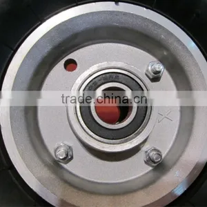 High Quality Manufacturer Pneumatic Rubber Tyre 4.10/3.50 x 4 Pneumatic Wheel thumbnail-2