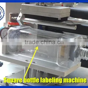 Germany Sensor Manual Labeling Machine,square Bottle Labeling Machine thumbnail-3