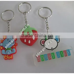 High Quality Cartoon Design Custom Soft Pvc Keyring thumbnail-2