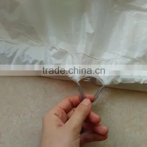 Disposable White Trash Bags With Drawstring thumbnail-1