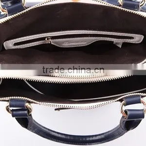 4073 Best Price PU Women Handbags Tote Bag With Two Metal Zip Top thumbnail-6