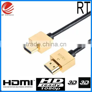 Ultra Slim M/M HDMI to HDMI Cable 2.0 (HDTV 2160P 1.8M) With CE ROHS Certificates for PS4 SET-UP BOX thumbnail-1