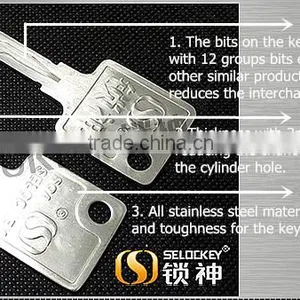 New Product 304 Stainless Steel Door Lock Cylinder thumbnail-2