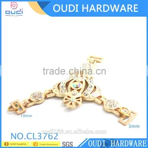 China Wholesale Crown Decorative Metal Shoe Accessory High-Heel Buckles Quality Choice thumbnail-3