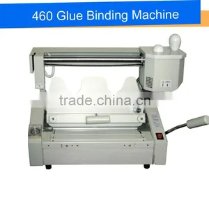 460 Manual Desktop Glue Binding Machine thumbnail-1