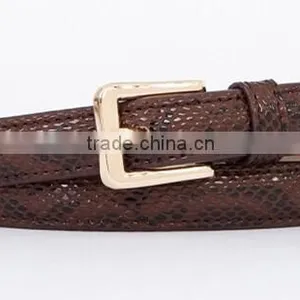 Animal Fashion Belt Snake PU Belt for Lady thumbnail-3