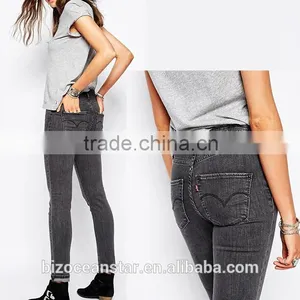 New Arrival Jeans Women Classic High Waist Denim Stretch Skinny Jeans thumbnail-2