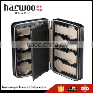 New Coming Excellent Quality Leather Watch Box Valet Case for Sale Supplier's Choice thumbnail-1