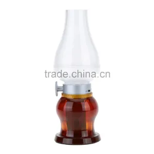 Retro Classic Blow LED Lamp USB Rechargeable Blowing Control Kerosene Candle Lamp Dimmable Night Lamp Desktop Room Decoration thumbnail-6