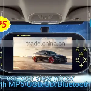 Carmaxer Manufacturer 7inch Chrome Rear View Mirror thumbnail-5