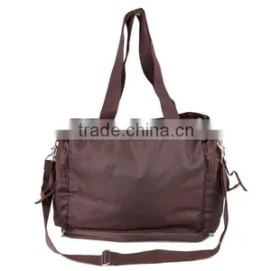 Durable Waterproof Mummy Tote Diaper Bag With Food Compartment thumbnail-4