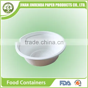 Disposable Composable 500 ML Bowl With Baggase Pulp thumbnail-1